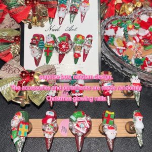2026/08/1000011660.jpg Hand crafted manicures, 3.0cm.beautiful nails,Surprise blind boxes