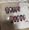 screenshot-4 Heavy-duty nail 2.5 length, pure handmade wearable nail art stickers