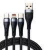 img_5772 One-to-three braided aluminum alloy data cable suitable for Huawei Honor X50 Apple typec Android three-in-one length 1.2 meters